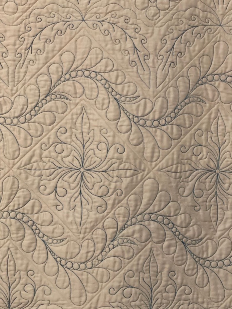 "Sharon's Heavenly Waves" by Mary Tims - Detail 2